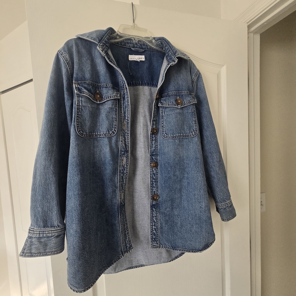 Loft Fashion Blue Jean Jacket